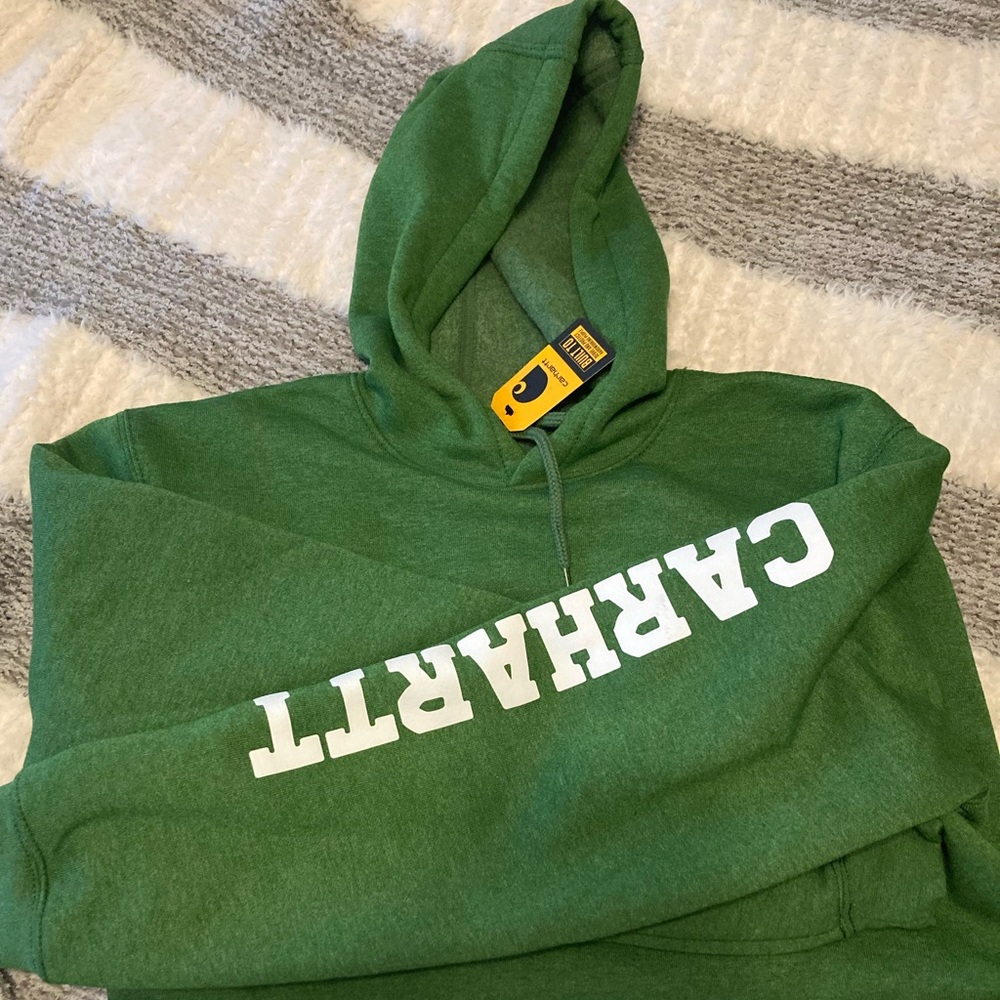 Green Carhartt Hoodie - Men’s M - NWT